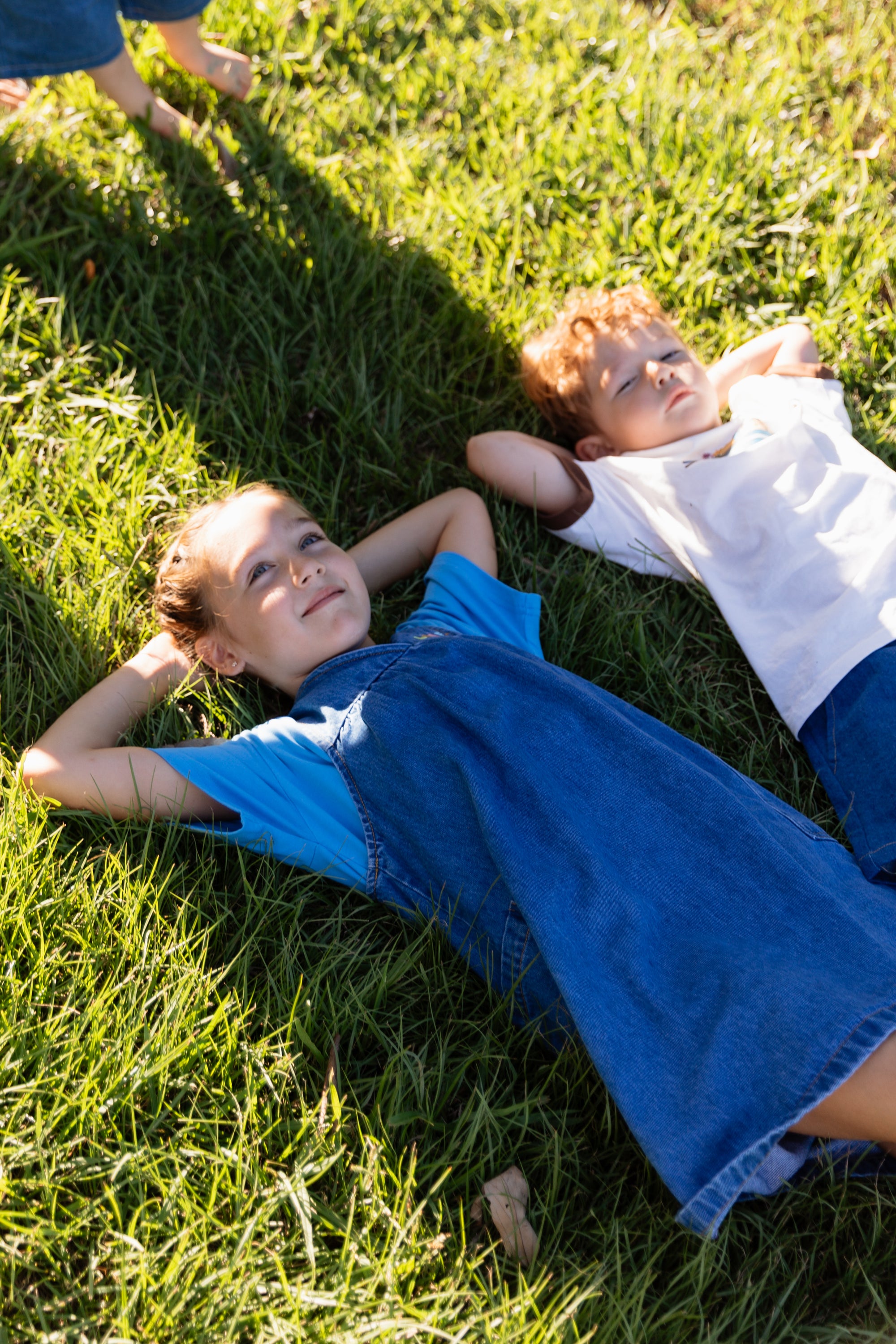 Meadow Denim Pinafore Dress