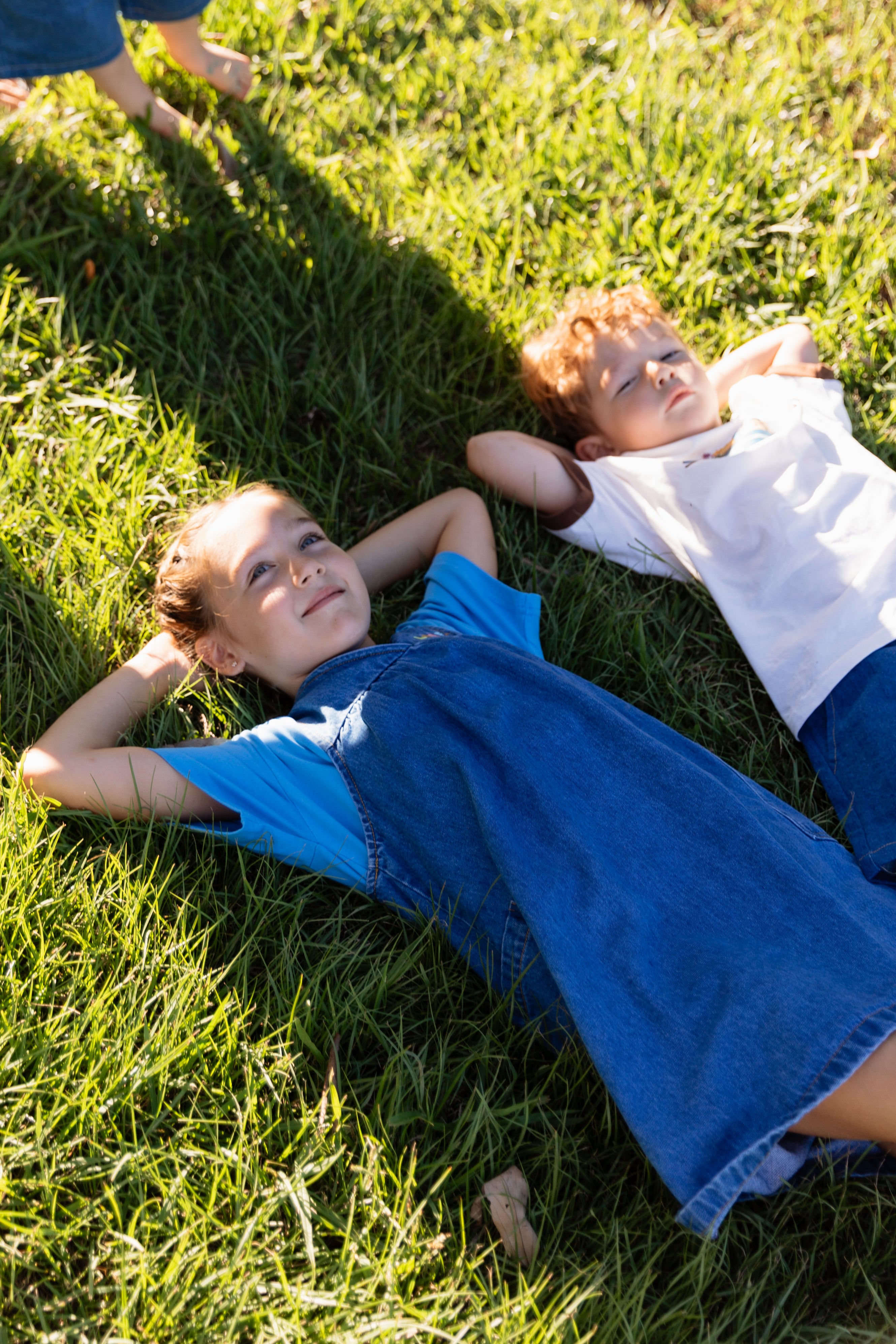 Meadow Denim Pinafore Dress