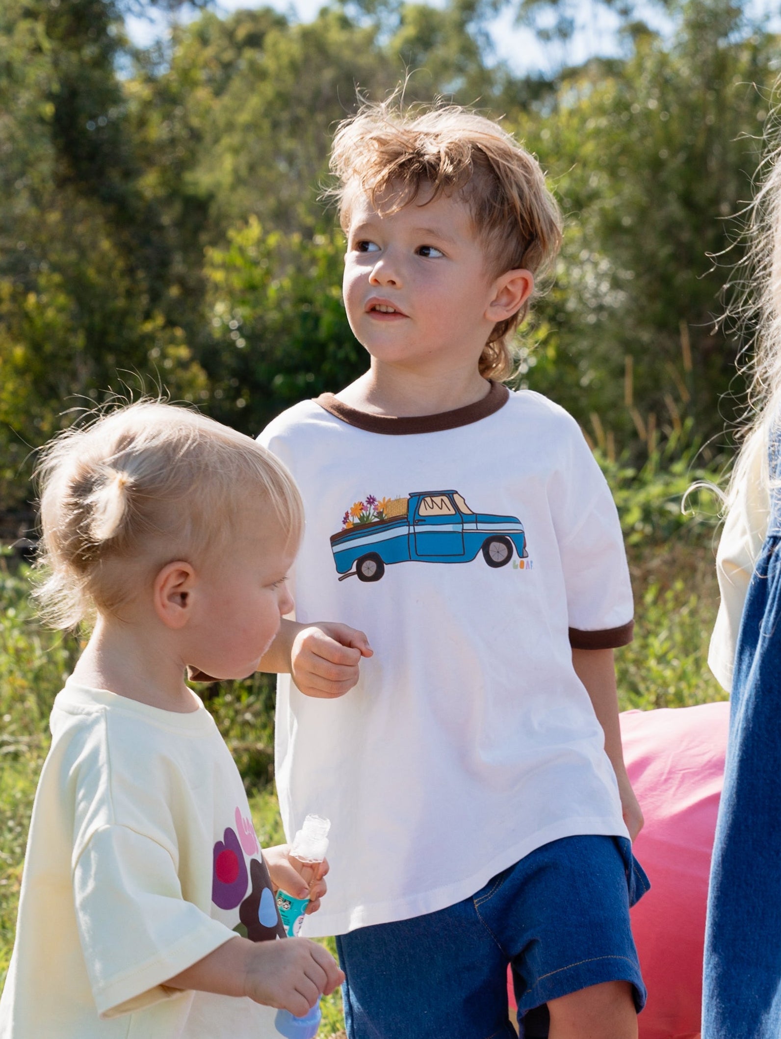 Flower Run Cotton Tee