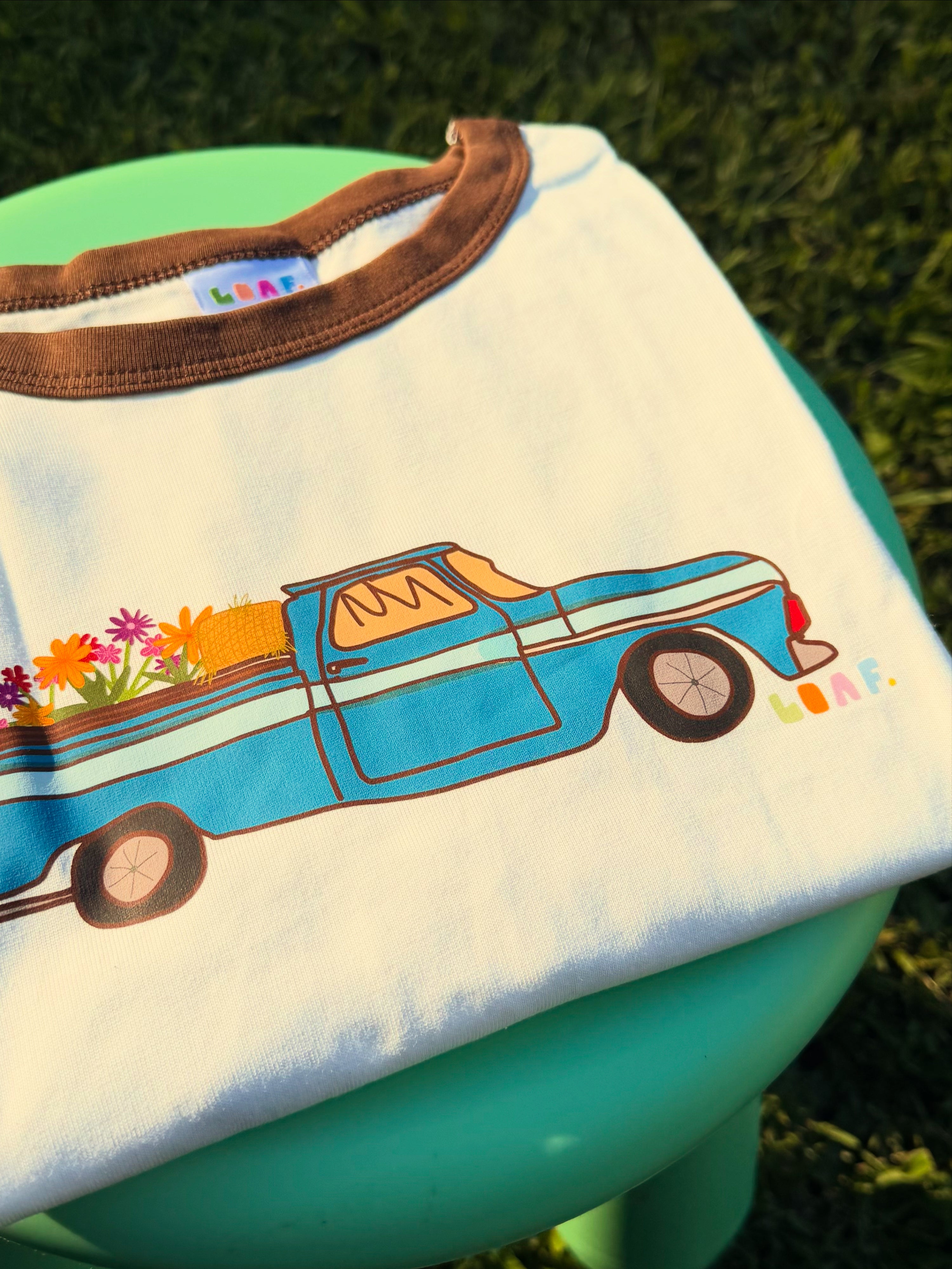 Flower Run Cotton Tee