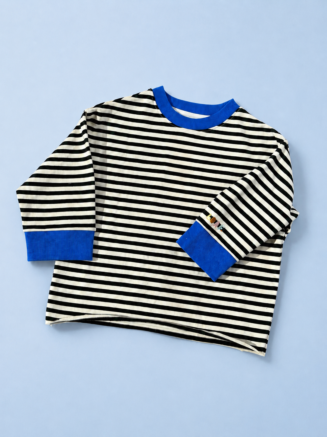 SIMPLE LONG SLEEVE - COBALT